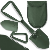 SAPERKA SKŁADANA WOJSKOWA ŁOPATA TAKTYCZNA SURVIVALOWA ZIELONA STALOWA