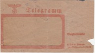 Niemcy - koperta "Telegramu młodzieżowego" 1943r.