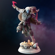 Drow Xandir - DM Stash - figurka RPG DnD D&D - druk 3D 14K