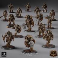 Orc Pack zestaw 16 figurek - Untamed - figurka RPG DnD D&D - druk 3D 14K