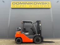 WÓZEK WIDŁOWY TOYOTA 02-8FGF25 2019R. LPG TRIPLEX WYNAJEM SPRZEDAŻ SERWIS