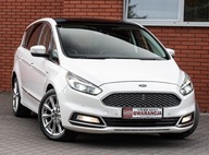 Ford S-max 2.0d 190PS Vignale Full Opcja Biala Perla 7-osob Gwarancja fv23%