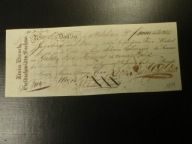 WEKSEL-DANZIG 1833r. na 1000.- Florenów.