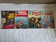 Zestaw 4 Komiksów Kapitan Żbik Oryginalne Pierwsze Wydania 1973 r