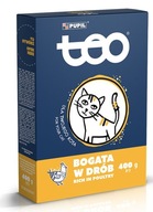 TEO Karma sucha dla kota bogata w drób pudełko 400g