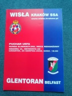 PROGRAM WISŁA KRAKÓW-GLENTORAN BELFAST 2002 R