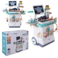 DUŻY ZESTAW LEKARSKI DLA DZIECI ISO TRADE WÓZEK MAŁEGO DOKTORA XXL PREZENT