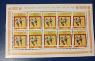 PIŁKA NOŻNA 1966 ARK. NR 1516** CZYSTY NOMINAŁ20 GR STAN BDB-
