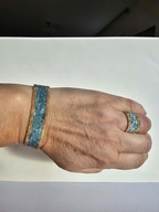 Bransoletka z koralików miyuki ręcznie robiona