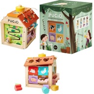 EDUKACYJNY ZESTAW PUCIO SORTER LOGOPEDYCZNY (Nasza Księgarnia) DLA DZIECI