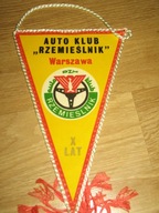 AUTO KLUB RZEMIEŚLNIK WARSZAWA X lecie proporczyk