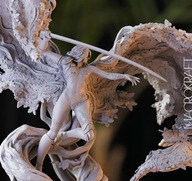 Figurka Elden Ring Malenia | Garage Kit Żywica 14K MINI 18cm