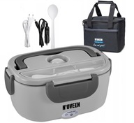 ELEKTRYCZNY LUNCH BOX PODGRZEWACZ POSIŁKU 230/12/24V + TORBA TERMICZNA