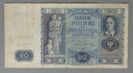 20 złotych z 1936 roku seria BH , z okresu II RP , ŁADNE