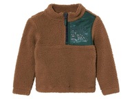 LUPILU sweter polarowy brązowy POLAR sherpa 122/128 NOWY