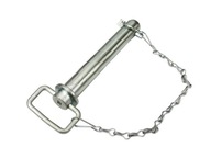 Sworzeń zaczepu 38x187x227 łańcuszek zawleczka Teger