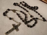 Klasyczny czarny różaniec