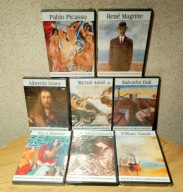 Wielka Kolekcja Sławnych Malarzy 8 płyt DVD Picasso Anioł Picasso Dali +