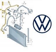 VW AUDI SKODA PRZEWÓD KLIMATYZACJI WĄŻ 5Q0816741C ! NOWY OE VW !