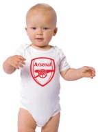 Body dziecięce Arsenal Londyn białe rozmiar 74