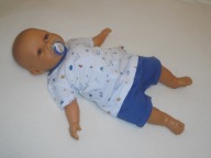 * NEXT * KOMPLET BAWEŁNIANY 56 cm