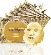Maska do twarzy 24K Złoto z Kolagenem Nawilżająca Przeciwzmarszczkowa 6 szt