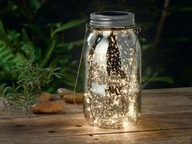 LIVARNO home Latarnia solarna LED ze szkła