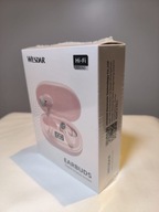 Wesdar TWS662 RÓŻOWE słuchawki TWS Bluetooth 5.3 USB-C