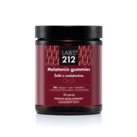 Labs212 Melatonin Gummies (Żelki z melatoniną) 30 żelek Spokój Rytm dobowy
