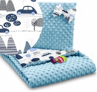 ZESTAW KOCYK KOŁDERKA 75x100+PODUSZKA DLA DZIECI