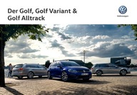 PROSPEKT VOLKSWAGEN GOLF / GOLF VARIANT / GOLF ALLTRACK