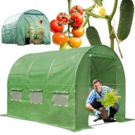 FOLIA SZKLARNIA OGRODOWA WIELOSEZONOWA UV FOLIA NA TUNEL GRUBA 2X3X2M 6M2