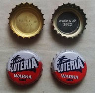 WYGRANE kapsle z piwa - warka 2022 - 2 rodzaje