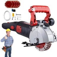 BRUZDOWNICA DO BETONU VEVOR ŚCIGACZ ŚCIENNY 2700W REGULOWANA LASER 5 TARCZ