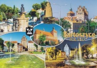 BARTOSZYCE - FONTANNA- BRAMA - KOŚCIÓŁ - RYNEK - HERB