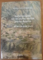Impresjonizm we wczesnej prozie Bunina i Zajcewa