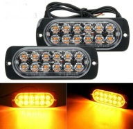LAMPY LED OSTRZEGAWCZE STROBOSKOP LAWETA 12 LED