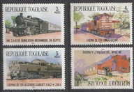 TOGO - LOKOMOTYWY - KOLEJNICTWO - 1984 - CZYSTE **