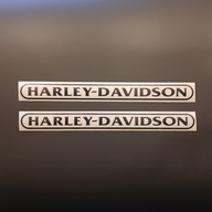 2x Naklejka z logo HARLEY DAVIDSON Wzór HD SHERIFF, 18 kolorów, Rozmiary