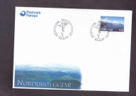 Wyspy Owcze - 1999 rok - FDC Koperta - znaczki nr 349
