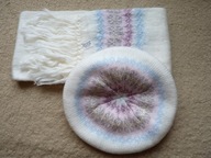 Beret + szalik komplet