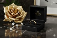 Pierścionek unisex rozmiar 8 stal nierdzewna 4mm klasyczna obrączka modna