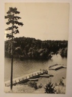 AUGUSTÓW. Przystań nad jeziorem Necko, 1964 rok