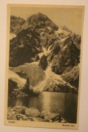 TATRY. Morskie Oko, ORYGINALNA PIECZĄTKA - ZAKOPANE 1948 rok + ZNACZEK
