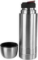 Termos na napoje Emsa 0,5 l srebrny - bardzo dobrze trzyma temperaturę