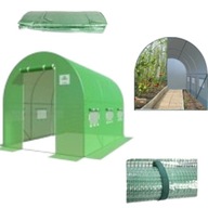 TUNEL FOLIOWY OGRODOWY OCYNKOWANY SZKLARNIA OGRODOWA 300X200 6M2 ZIELONY