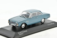 FORD Taunus Saloon Blue 1960 1/43 MINICHAMPS 430085104