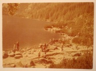 TATRY. Morskie Oko, PTTK - JASŁO - ORYGINALNA PIECZĄTKA - MORSKIE OKO