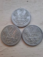 2 zł Jagody zestaw 1958,1960,1974 r.