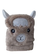 PODUSZKA ROZGRZEWAJĄCA Z ZIARNAMI PRZENICY TERAPEUTYCZNA LAMA